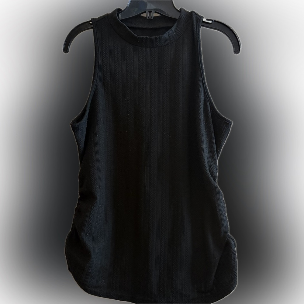 3 for $20 ⭐️ SHEIN Curve 0XL Black High-Neck Ribbed Tank Top